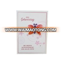 Customized  Roll Paper Butterfly Handmade Greeting Card