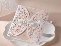 embossed invitation greeting card/wedding card